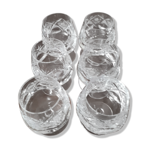 verres à cognac en cristal