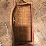 Wicker shelf