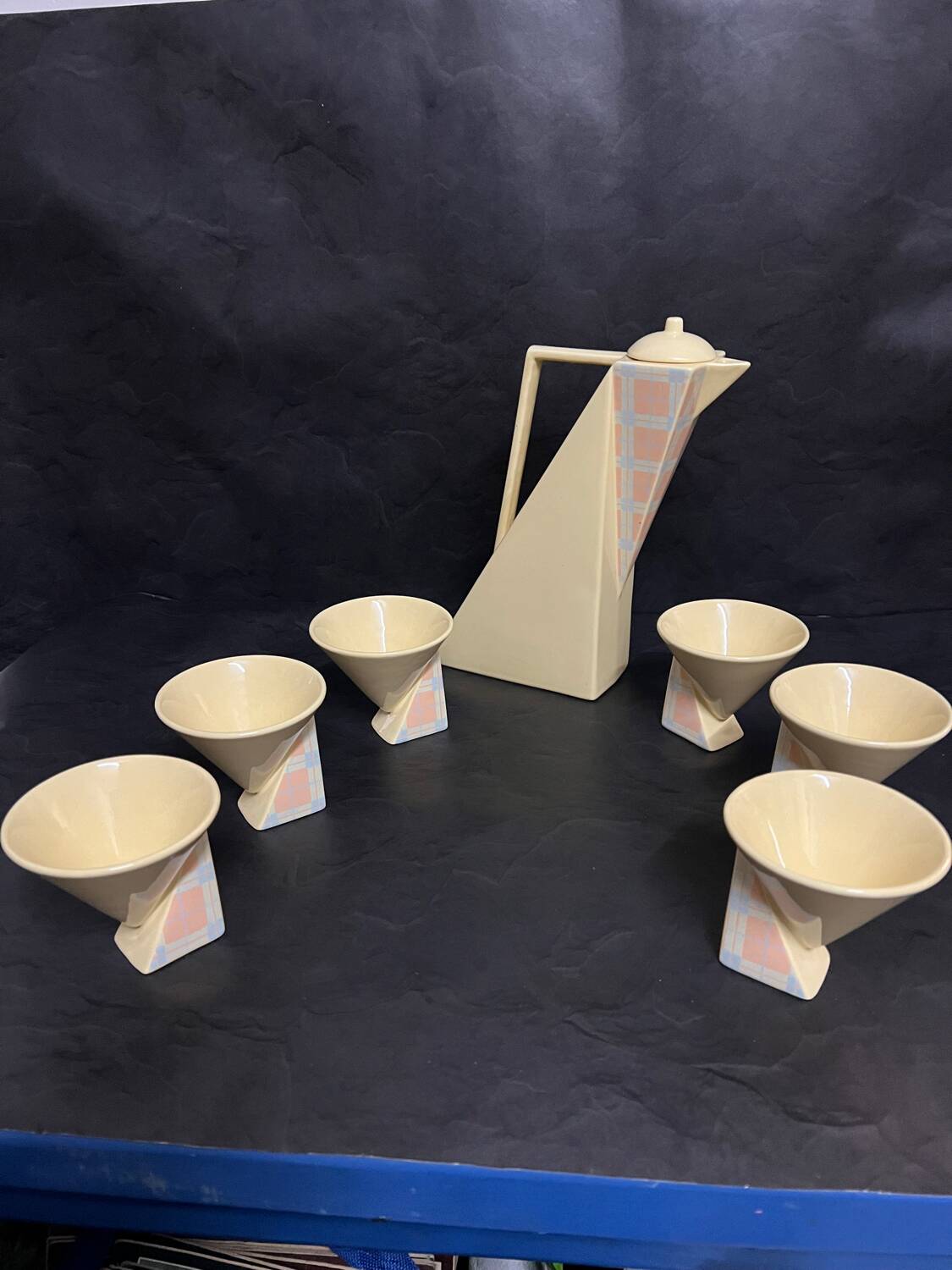 Pierre Casenove Salins coffee service for Printemps Paris