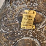 Pair of vintage Ceraverre vases 1960