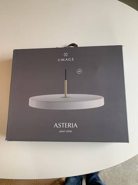 New Asteria pendant light created by Soren Ravn Christensen