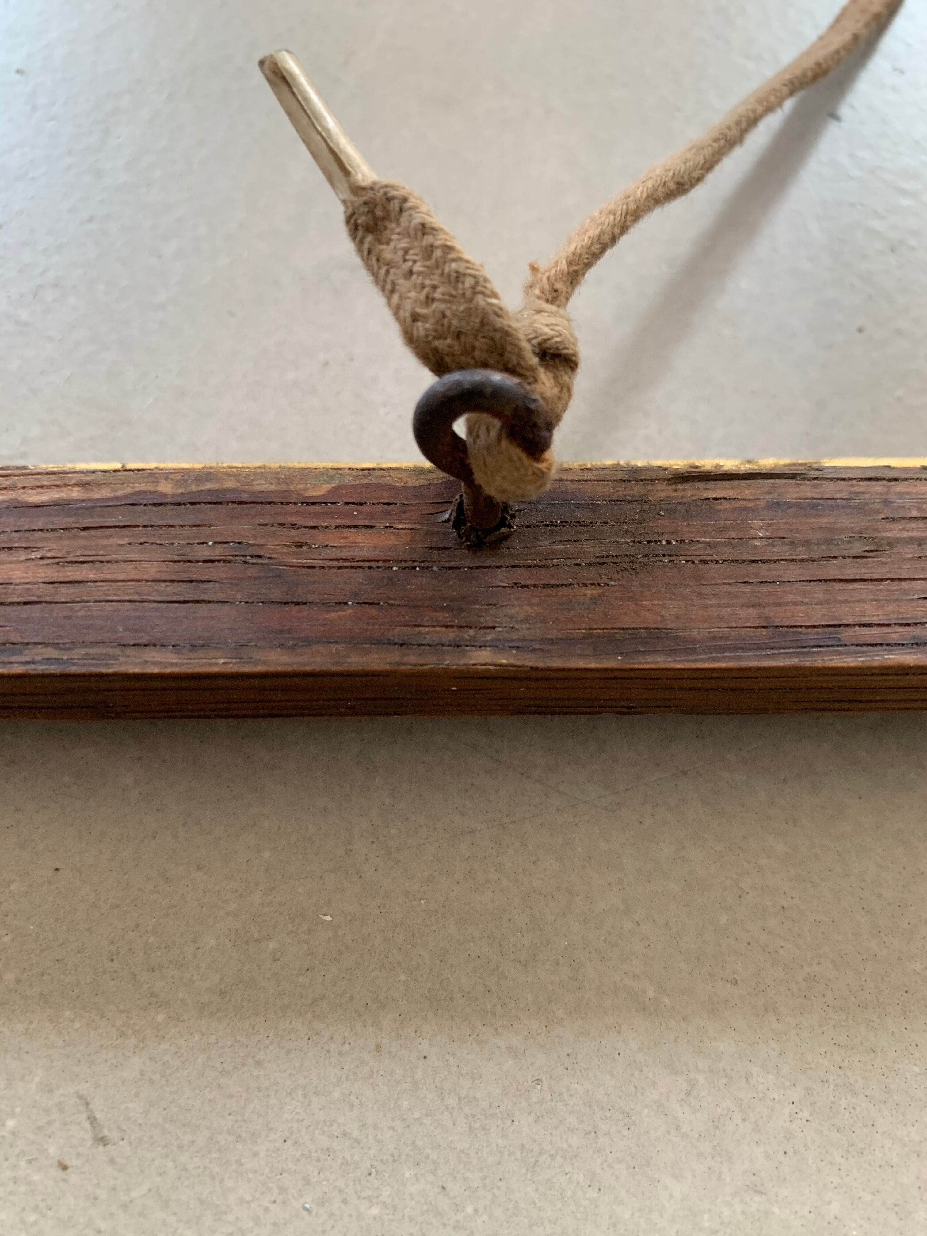 Old wooden frame 43x34cm