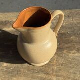Vintage stoneware round carafe