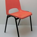Vintage children's chair orange HB