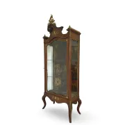 Elegant antique display cabinet, dating to 19th century