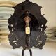 Napoleon III mirror in gutta-percha