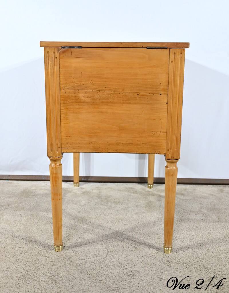Small Dressing Table in Solid Cherry, Louis XVI Period – Late 18th Century