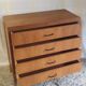 Commode 4 tiroirs - années 50/60