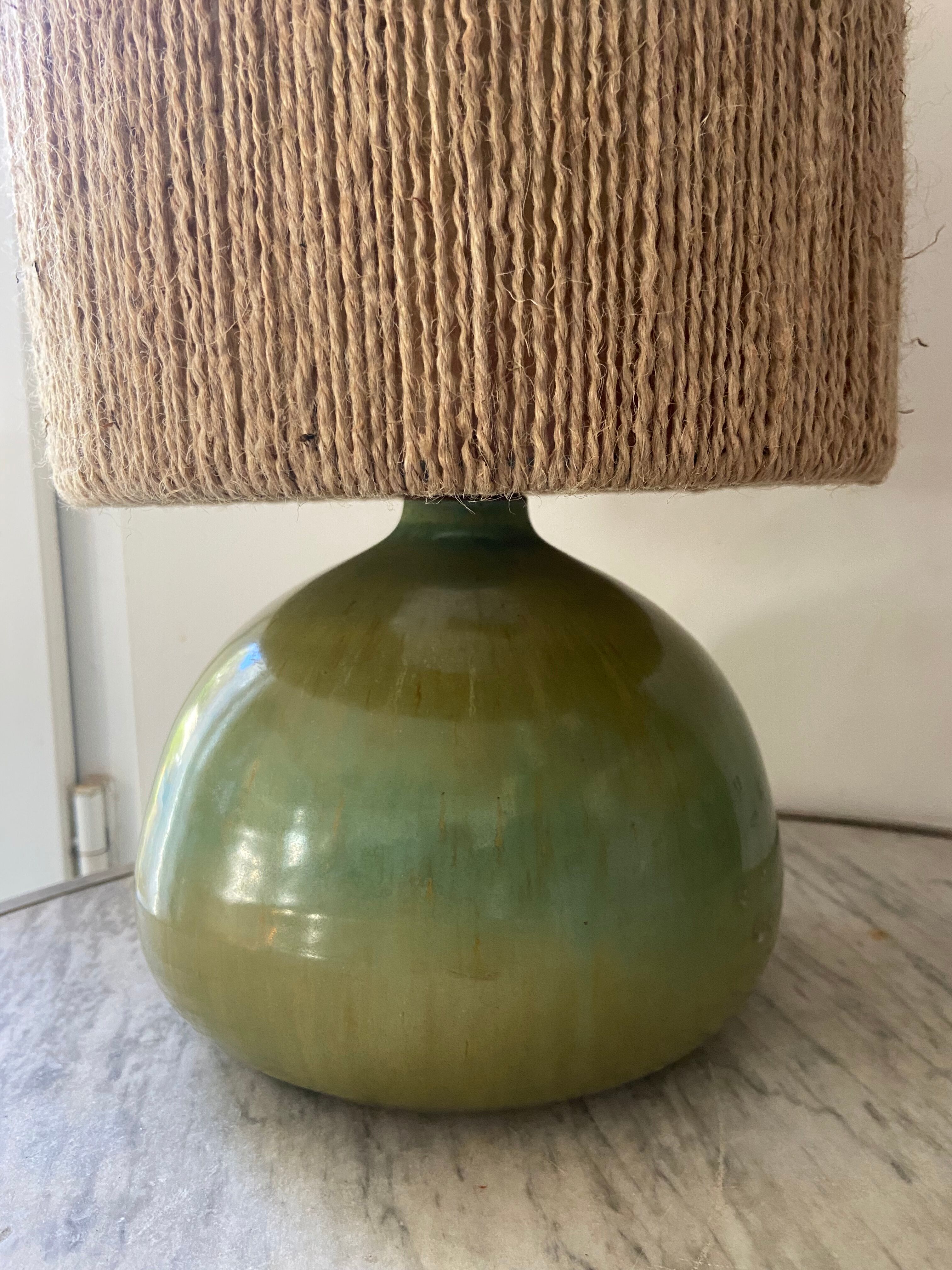 Vintage ceramic lamp