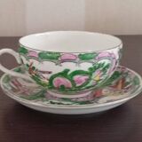 Tea service 13 pieces - Hand-painted Chinese porcelain