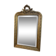 Old mirror Louis Philippe. Beveled mercury ice
