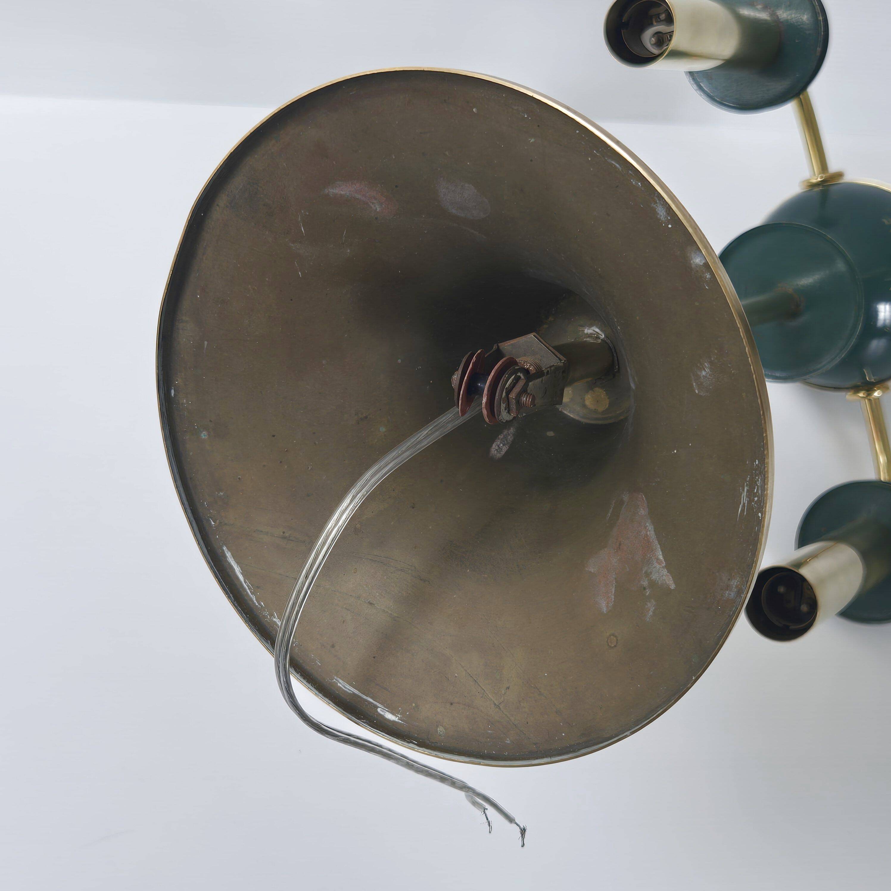 Vintage 1950s pendant light