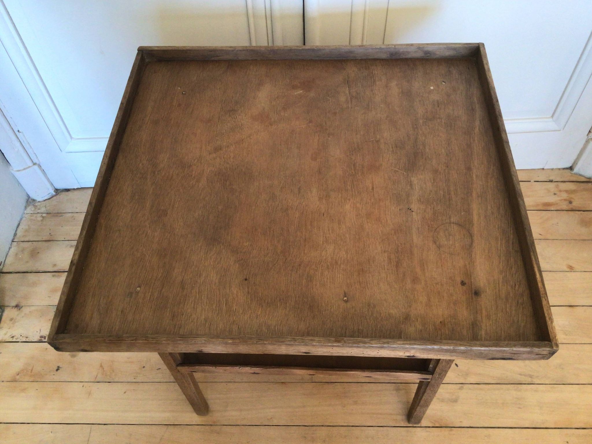 Table basse ancienne 2 plateaux