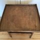 Antique coffee table with 2 tiers