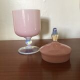 Pink opaline stand candy