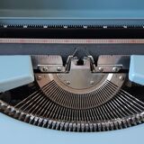 Aqua blue typewriter Brother industries 60s