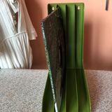 Vinyl support storage 70s Discofoon olive green
