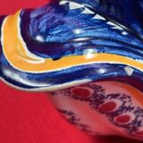 Henriot Quimper Cache Pot 30 x 13 x 21 cm Pottery France -