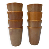 Digoin stoneware glasses