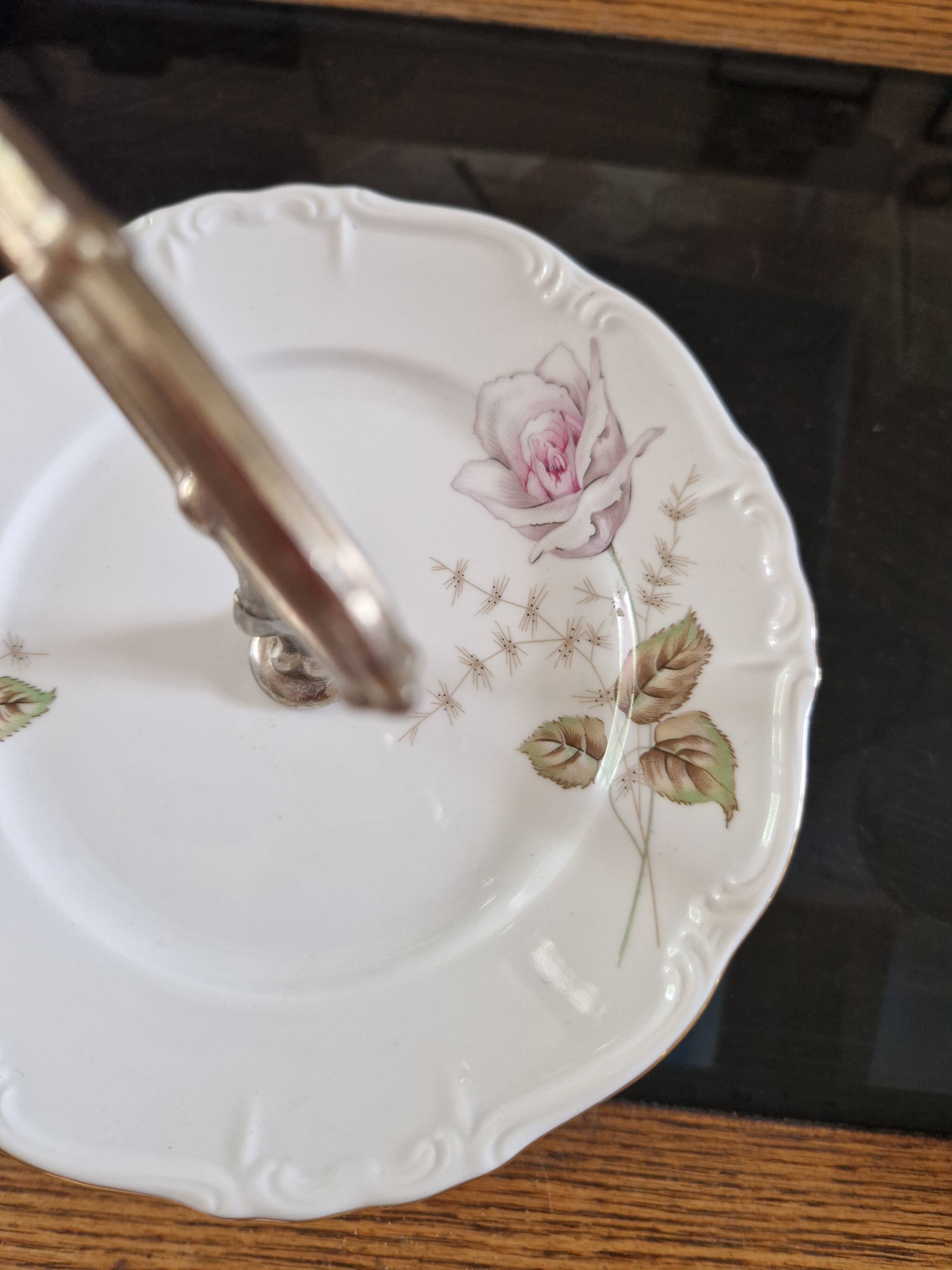 Bavarian porcelain cake stand