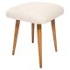 Light Beige Stool Mid-Century Modern, Europe, 1960s