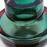 Sommerso vase in Murano glass