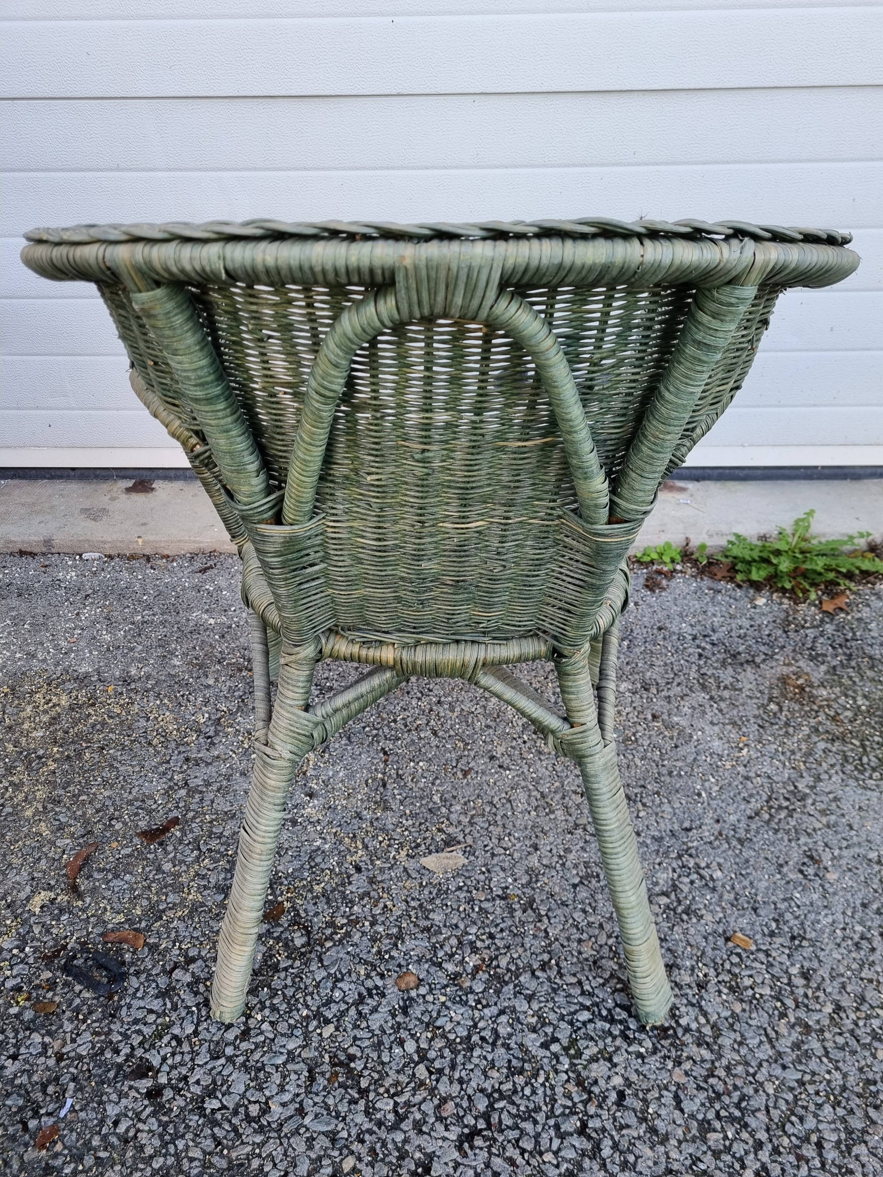 Rattan armchair from 1980