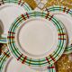 Set of 6 Tulowice dessert plates