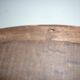 Miroir ovale cadre bois 74X58
