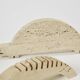 Set of 8 travertine animal sculptures by Fratelli Mannelli 1970