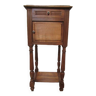 Bedside table on fluted legs, 1900s