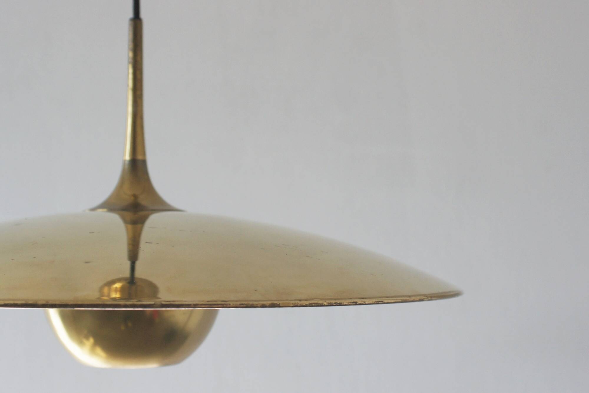 Pendant Lamp in Brass by Florian Schulz