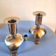 Pair of bouillet Bourdelle design candle holders, Lyon, 70s