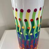 Op Art Vase • Julio Le Parc • Kinetic Art • Porcelain • Bernardaud Limoges • 2017