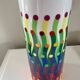 Op Art Vase • Julio Le Parc • Kinetic Art • Porcelain • Bernardaud Limoges • 2017