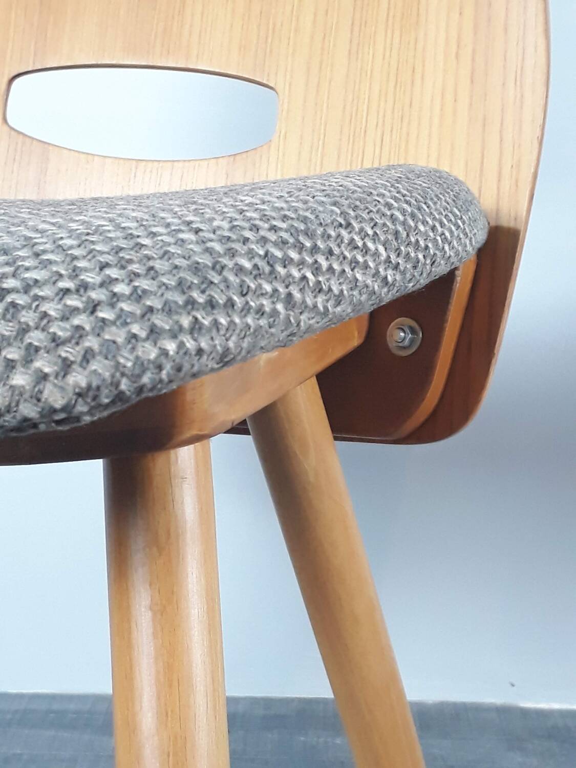 Set of 4 Lollipops chairs, Jiràk design, 1960s