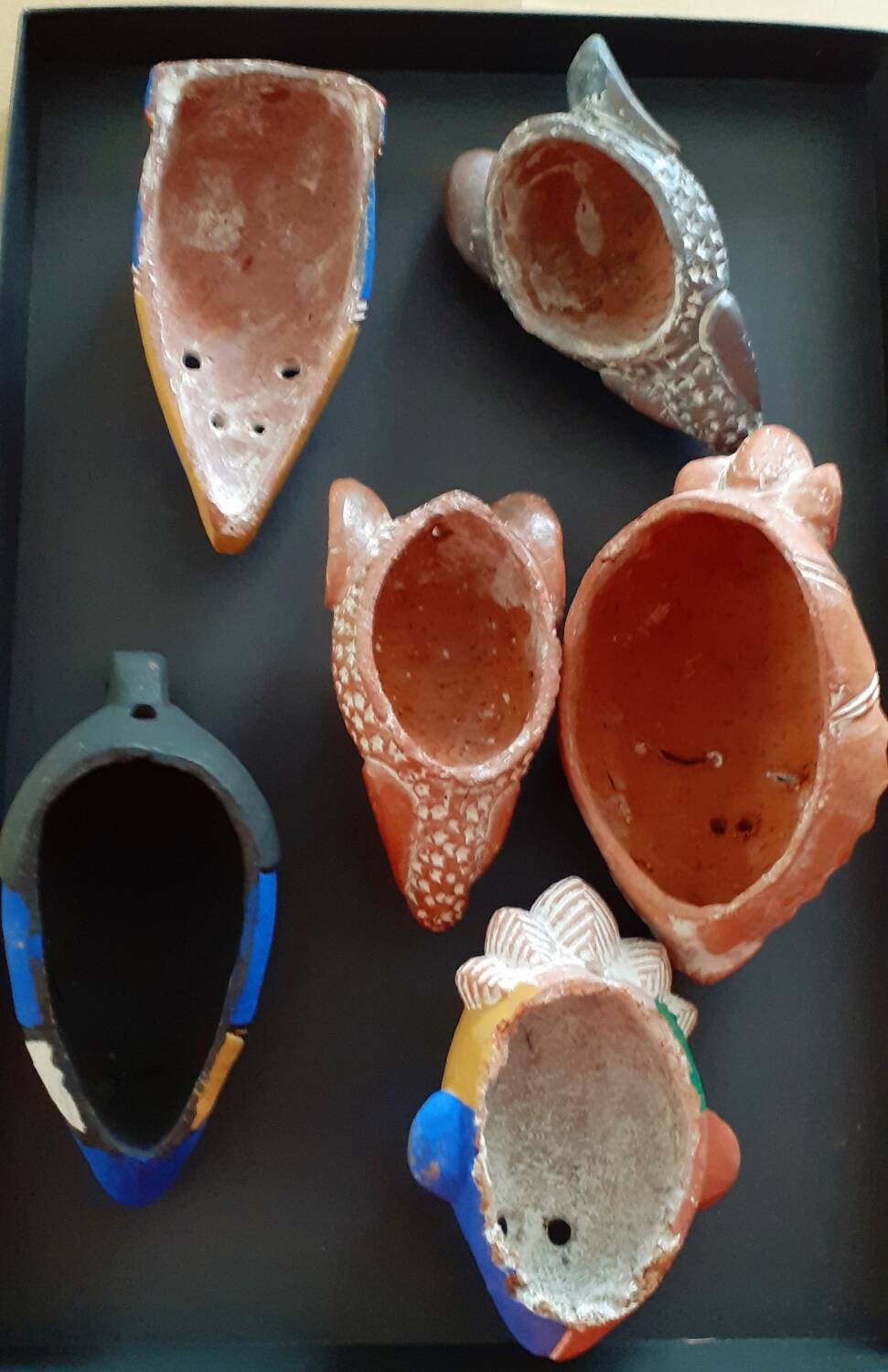 Set of African masks