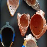 Set of African masks