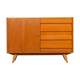 Vintage oak storage by Jiri Jiroutek, model U-458, 1960