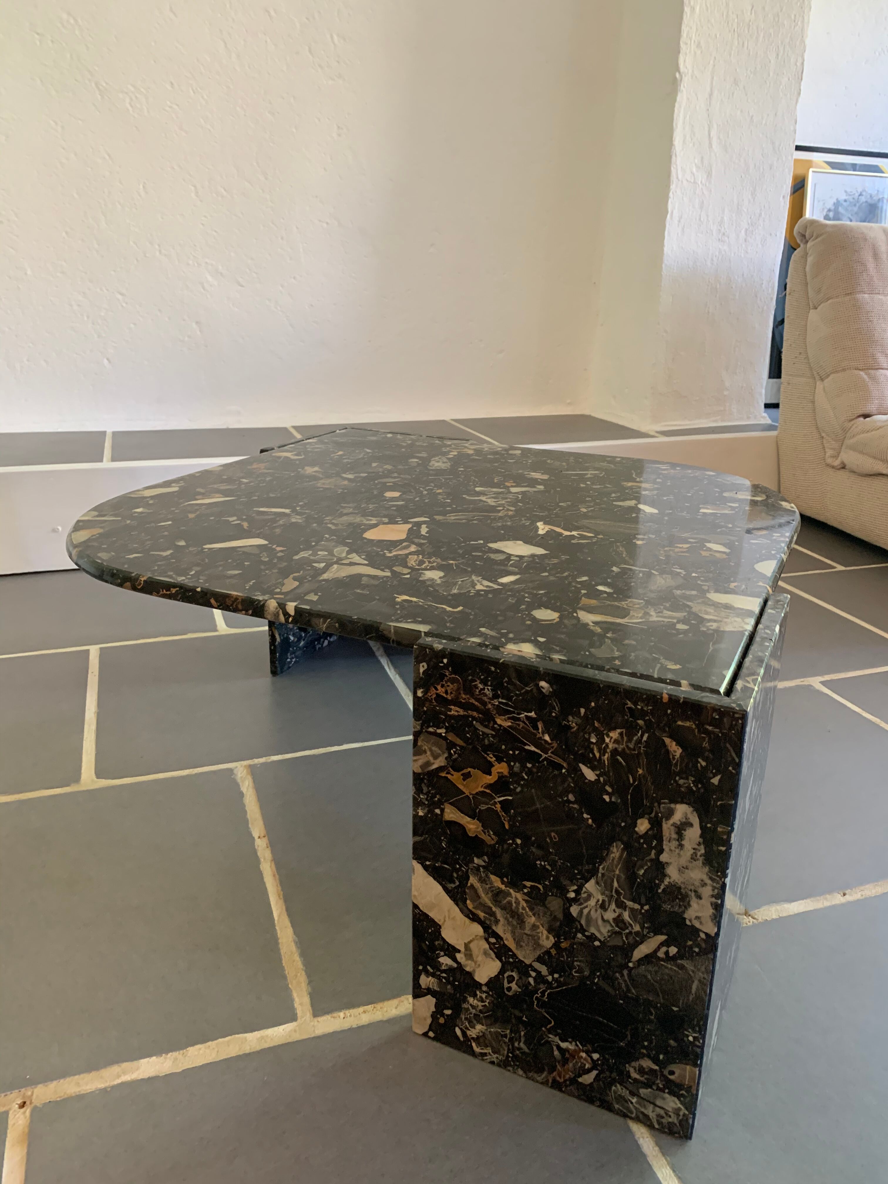 Vintage marble coffee table