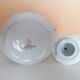 Porcelain teapot Winterling Marktleuthen Bavaria white blue