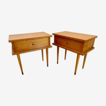 Vintage bedside tables 1960.