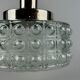 60s 70s VEB hanging lamp ceiling lamp bubble chrome glass space age design