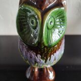 Ceramic owl pitcher from Vallauris