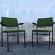 27 armchairs - modern - vintage - metal feet - 1960