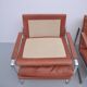 2x Vintage armchair by Preben Fabricius & Jørgen Kastholm for Knoll, 1970s