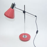 Pink table lamp from the 1970