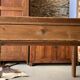 Ancienne table rectangulaire - 1M40 - 2 tiroirs