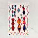 Colorful Moroccan Berber rug Azilal 1.18x0.79m