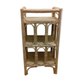Rattan shelf
